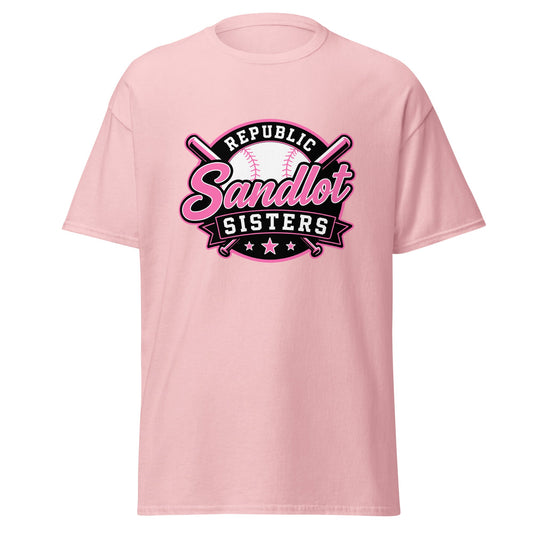 Classic | T-Shirt | Sandlot Sisters | Badge Logo