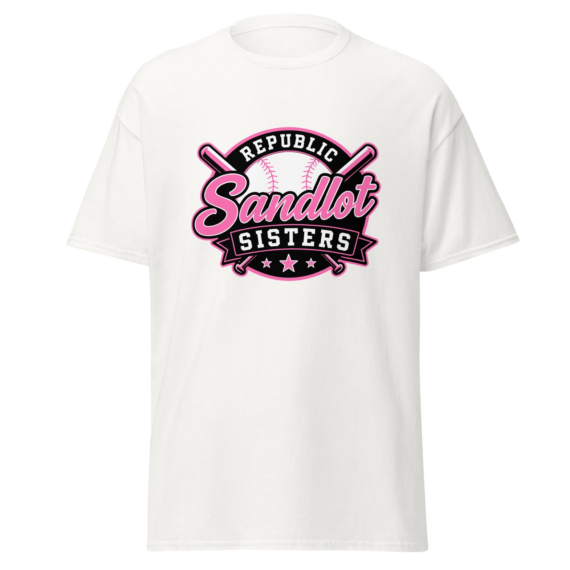 Classic | T-Shirt | Sandlot Sisters | Badge Logo