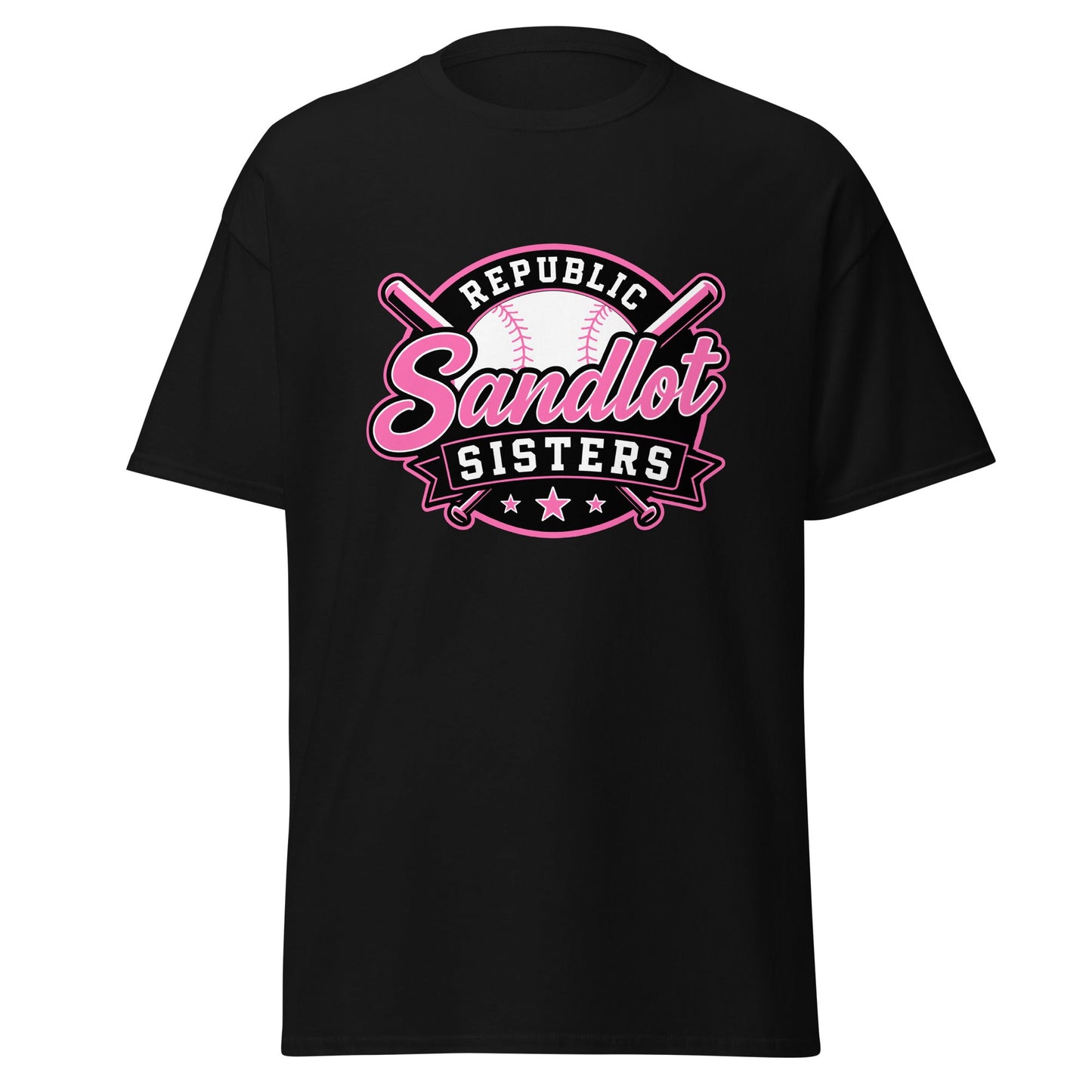 Classic | T-Shirt | Sandlot Sisters | Badge Logo