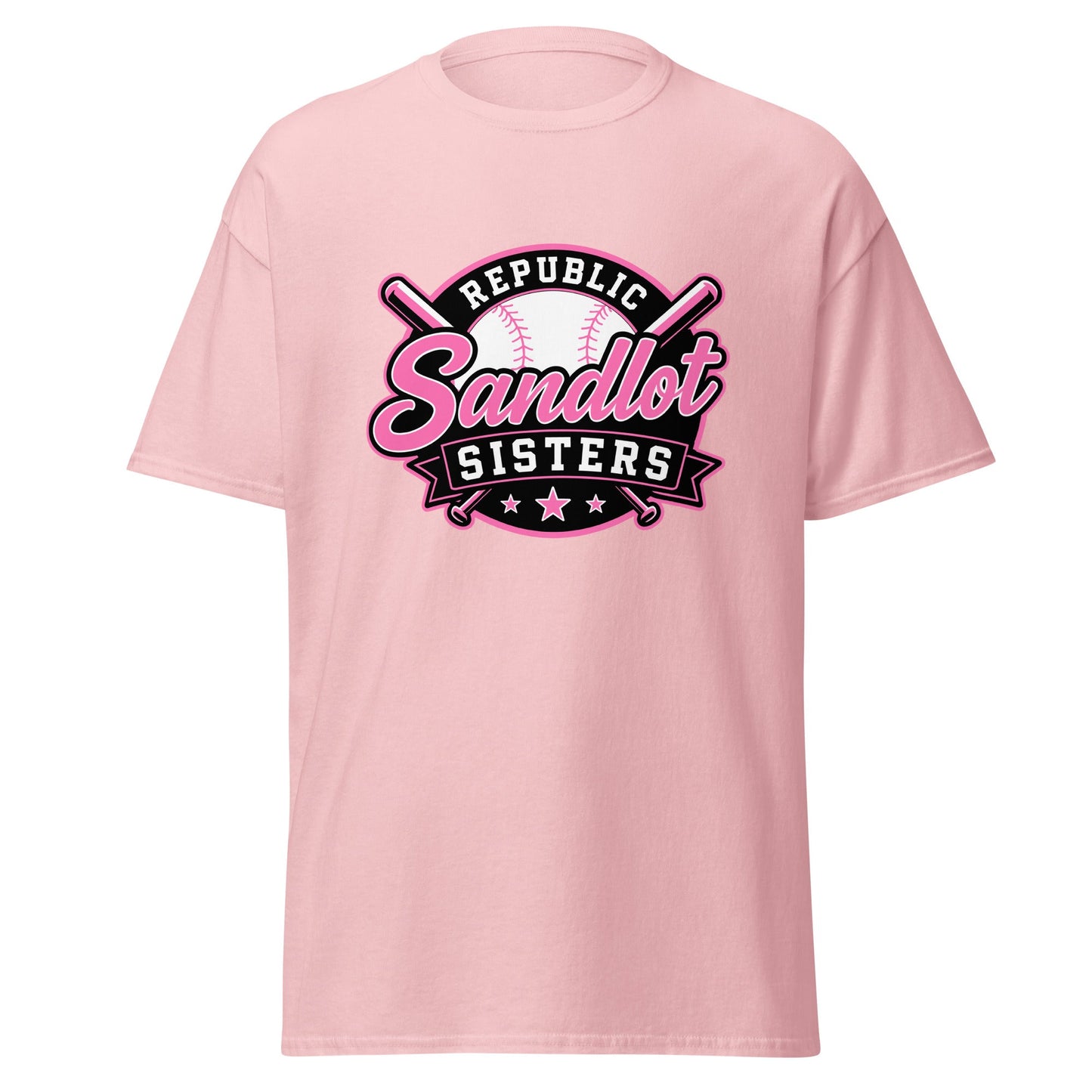 Classic | T-Shirt | Sandlot Sisters | Badge Logo