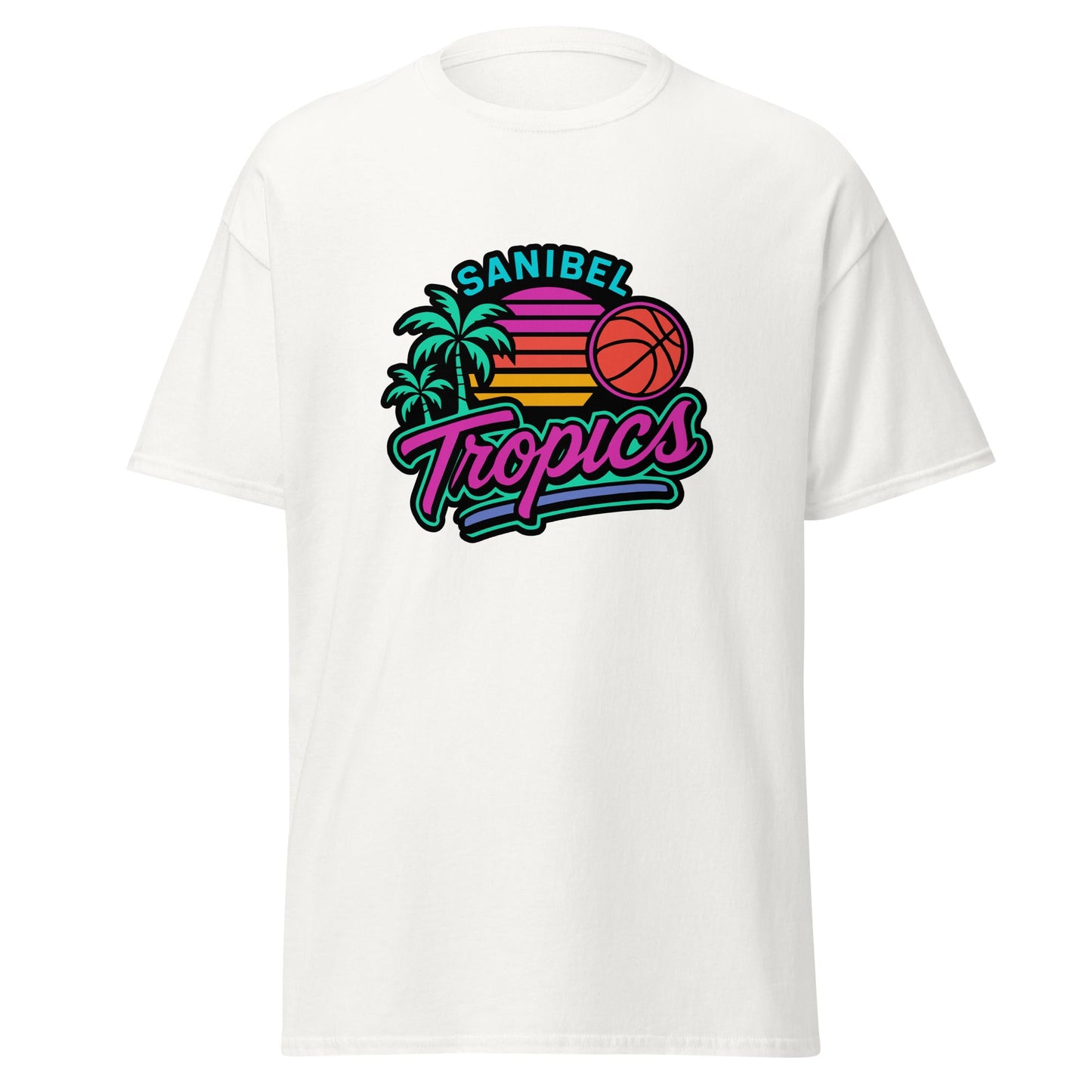 Classic | T-Shirt | Sanibel Tropics | Coastal Clash Logo