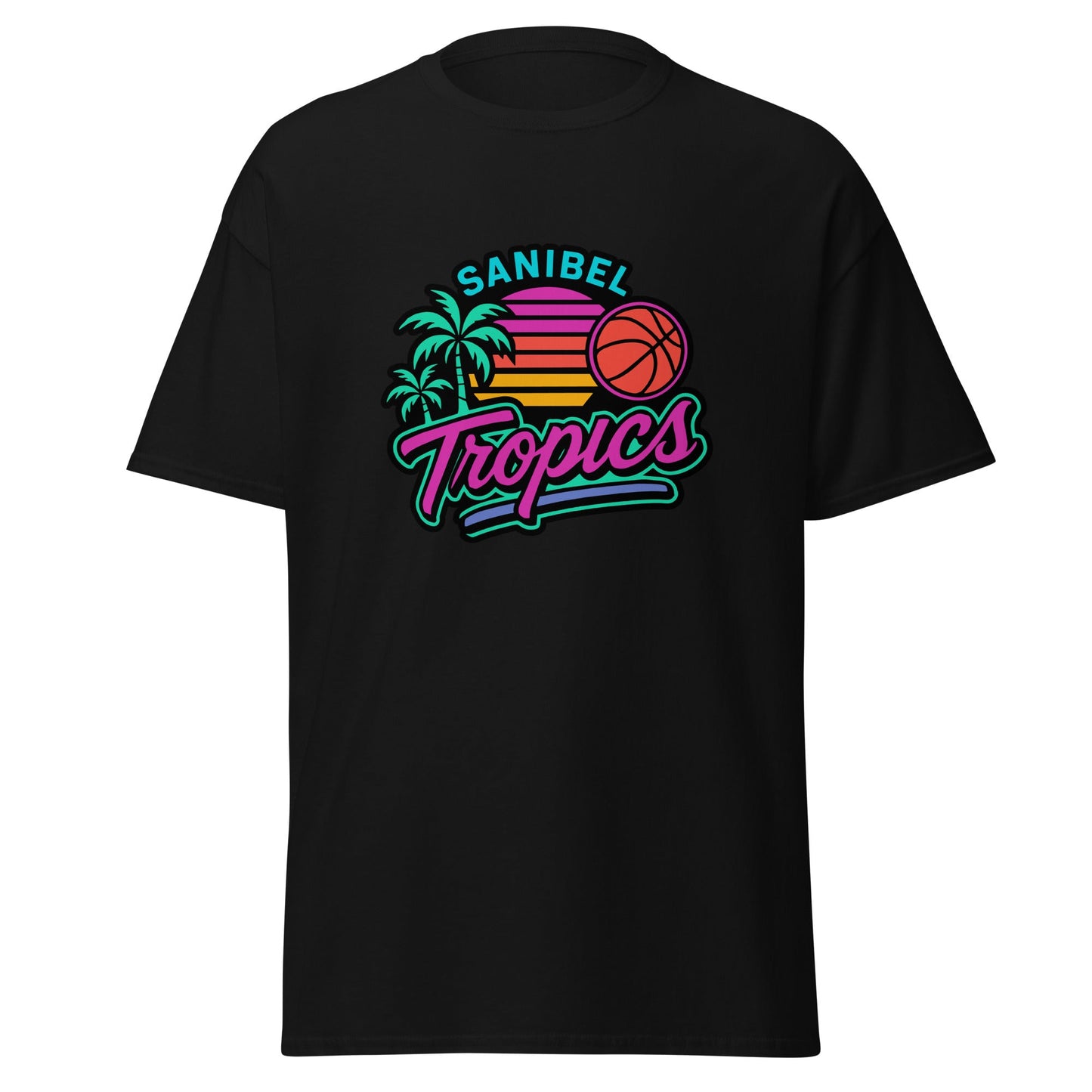 Classic | T-Shirt | Sanibel Tropics | Coastal Clash Logo