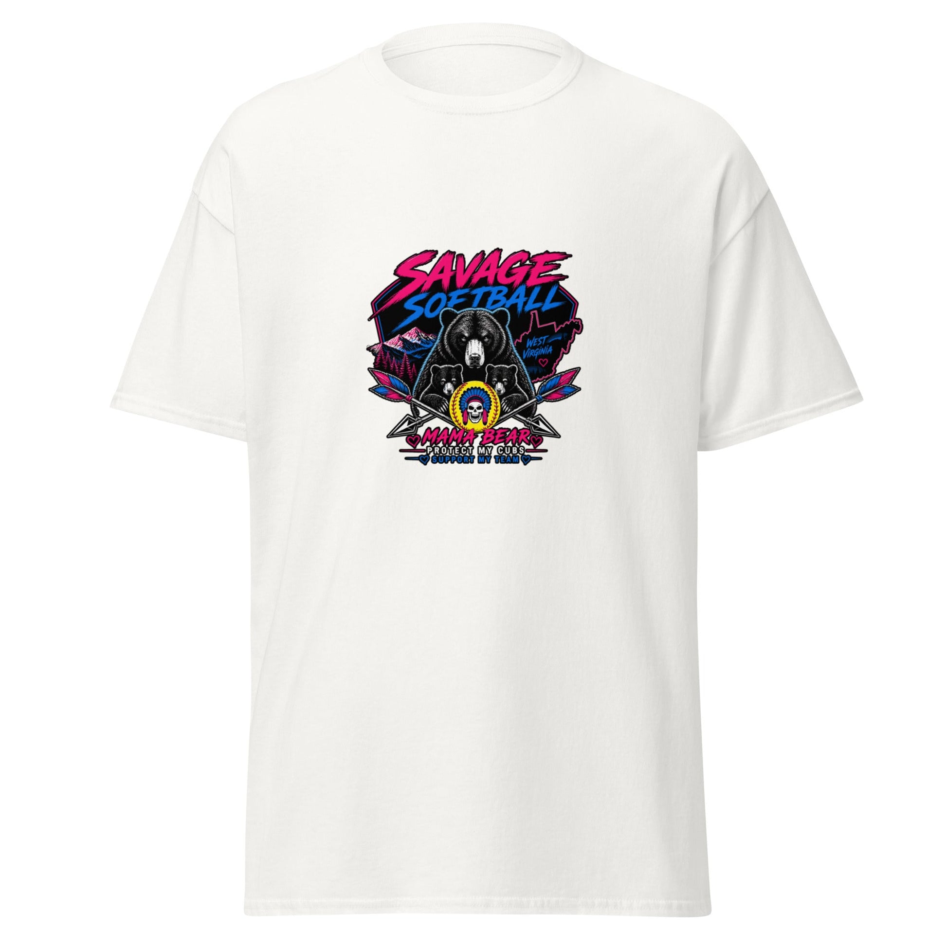 Classic | T-Shirt | Savage Softball | Mascot Logo