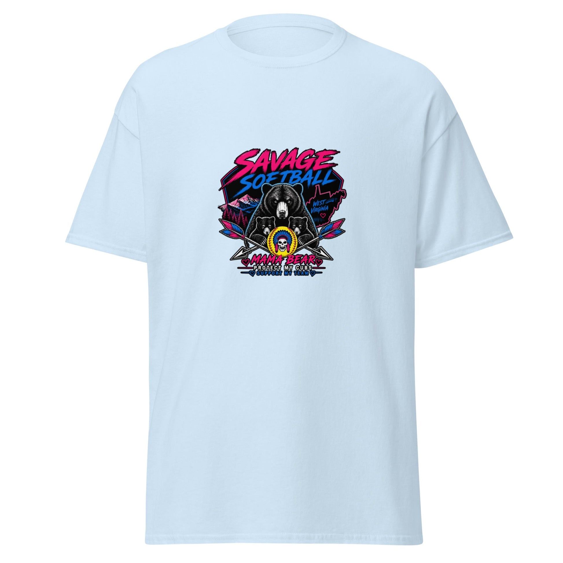 Classic | T-Shirt | Savage Softball | Mascot Logo