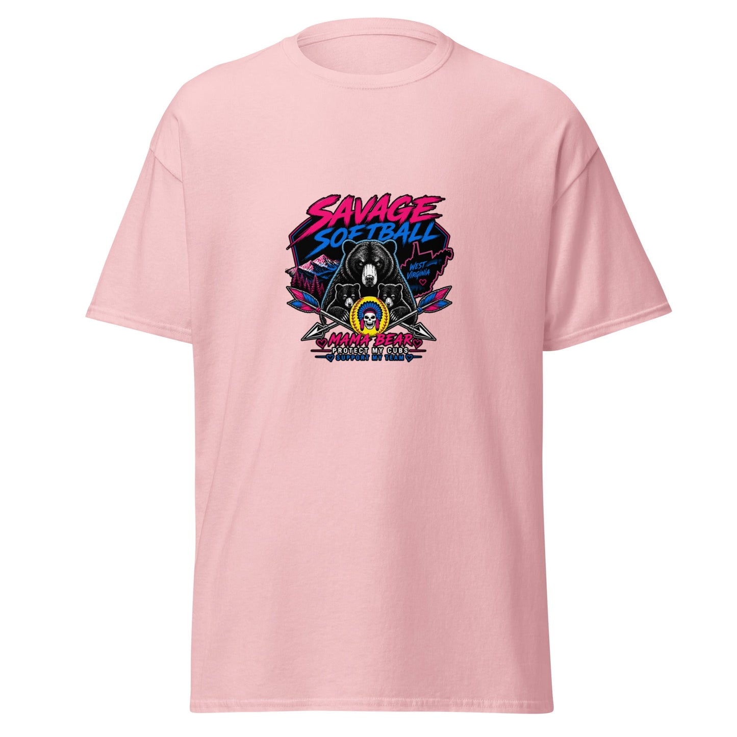 Classic | T-Shirt | Savage Softball | Mascot Logo