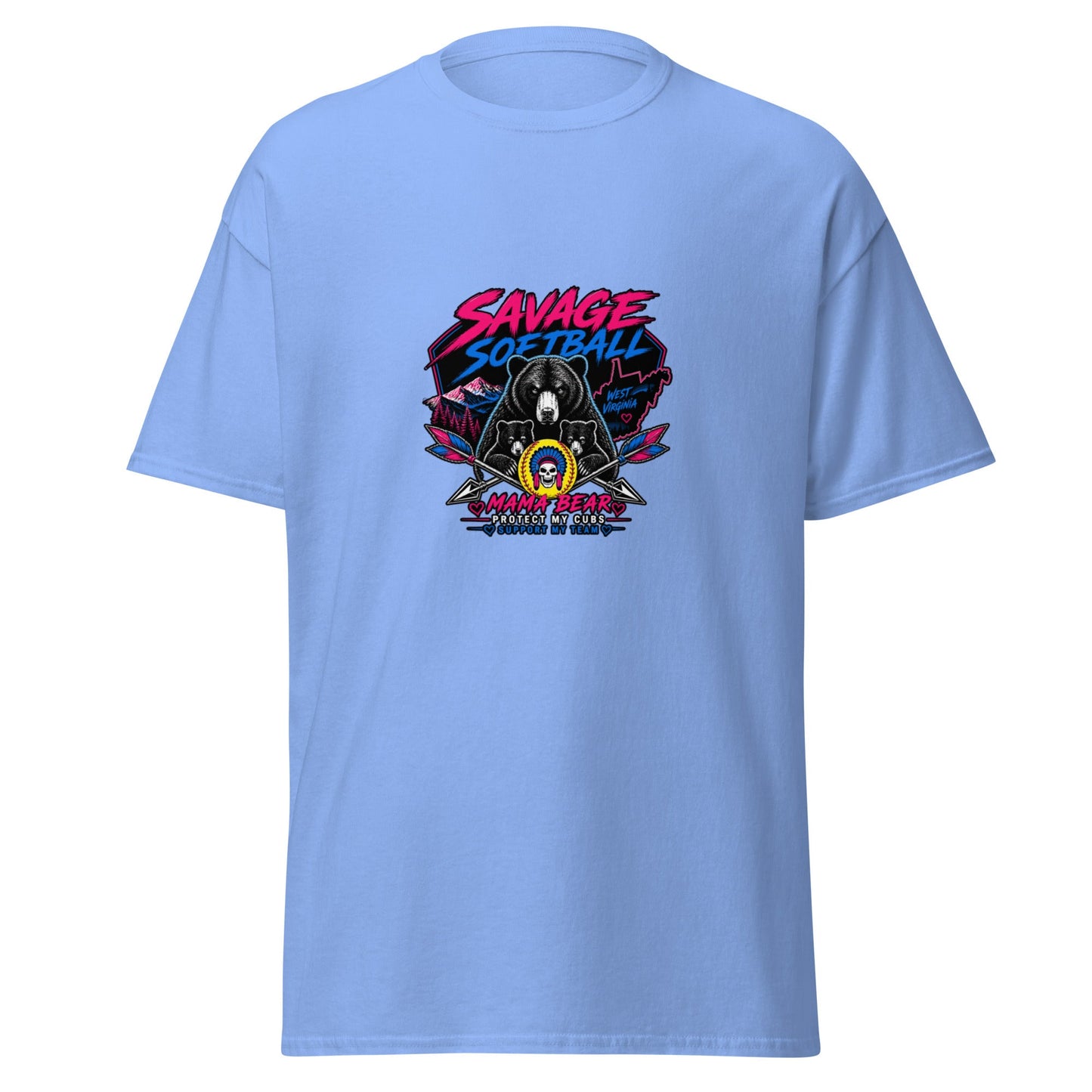 Classic | T-Shirt | Savage Softball | Mascot Logo