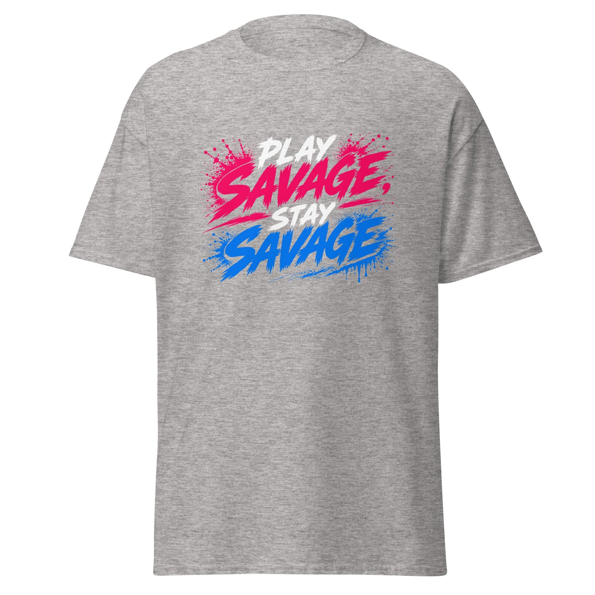 Classic | T-Shirt | Savage Softball | Play Stay Logo