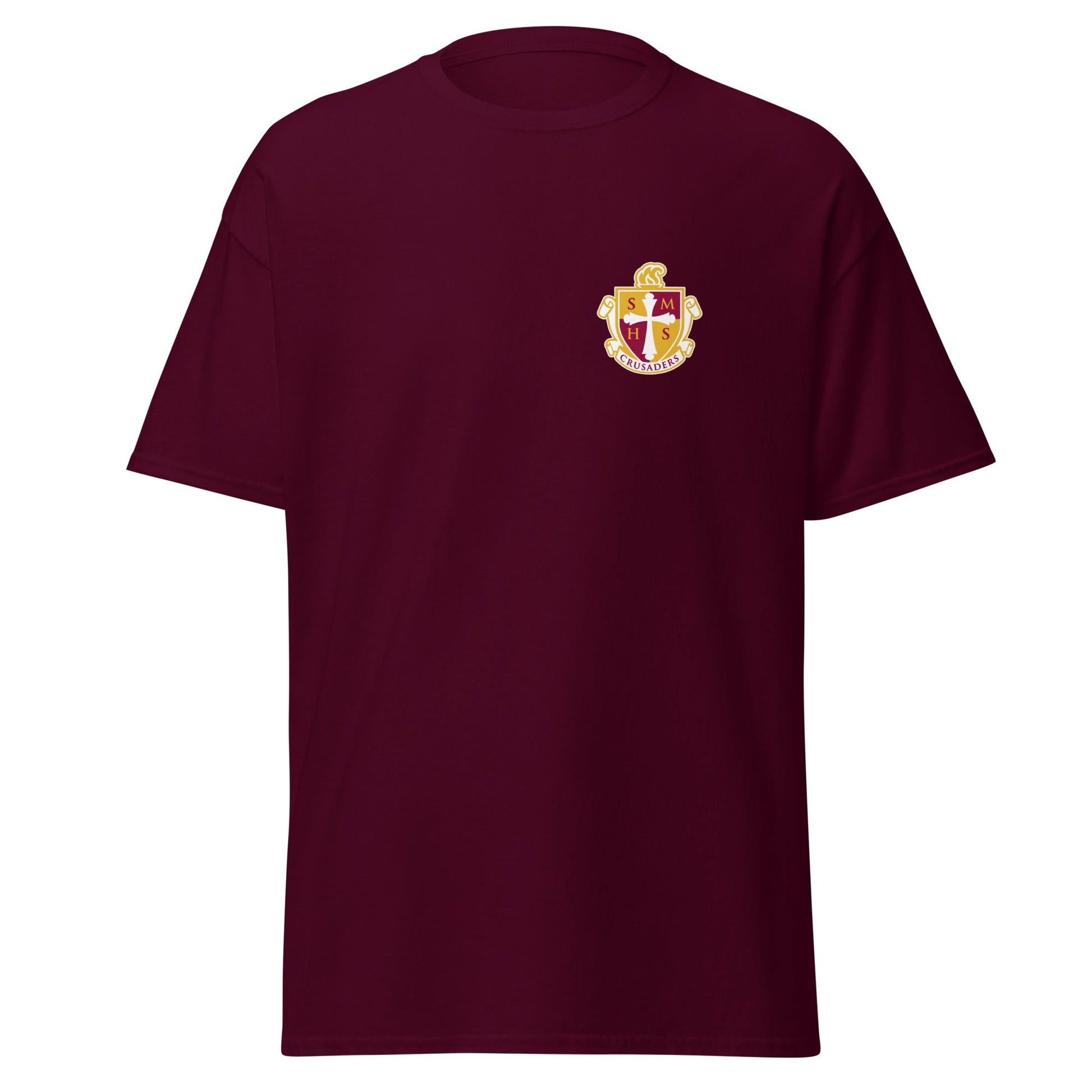 Classic | T-Shirt | Scecina High School Track and Field | Crest Logo