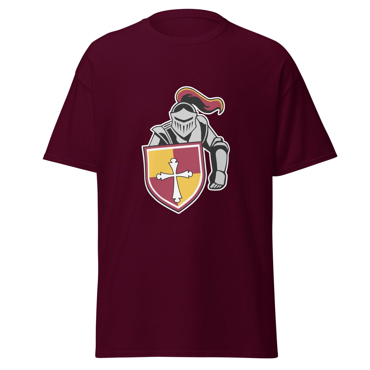 Classic | T-Shirt | Scecina High School Track and Field | Crusader Logo