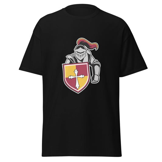 Classic | T-Shirt | Scecina High School Track and Field | Crusader Logo