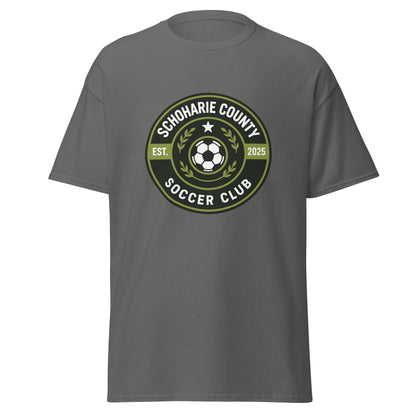 Classic | T-Shirt | Schoharie County Soccer Club | Badge Logo