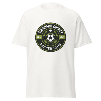 Classic | T-Shirt | Schoharie County Soccer Club | Badge Logo