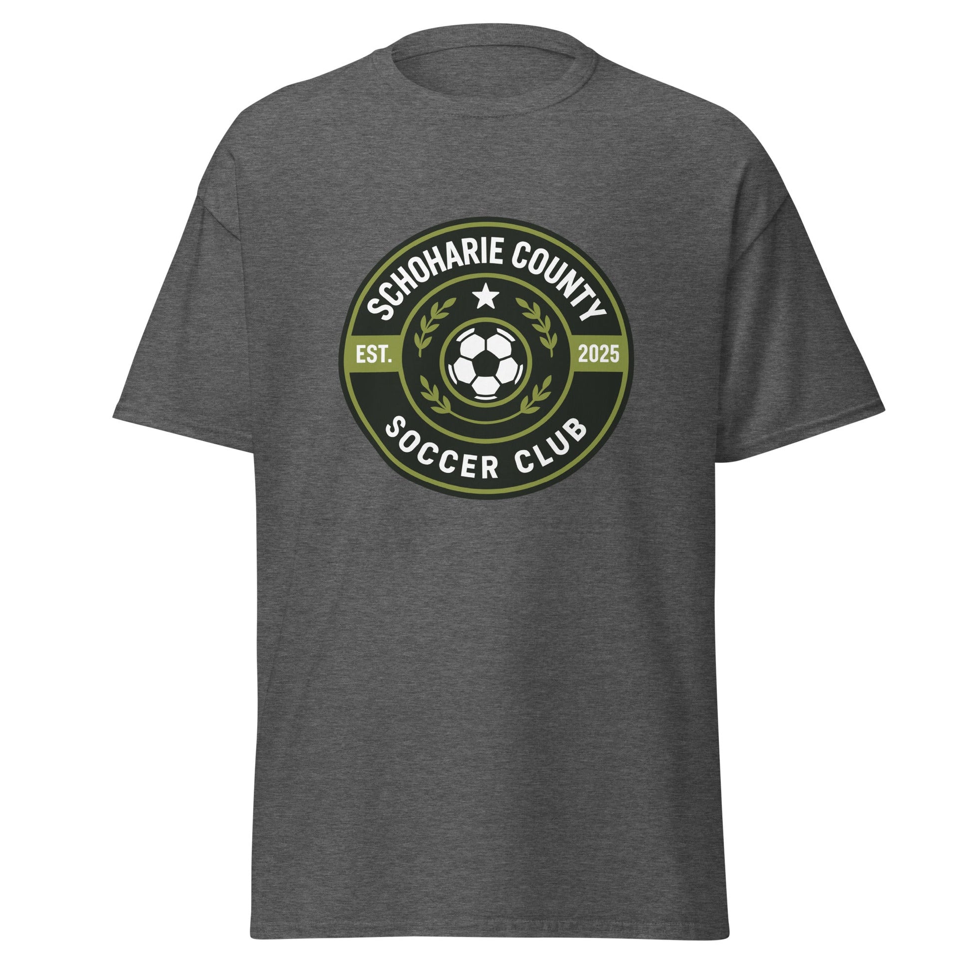 Classic | T-Shirt | Schoharie County Soccer Club | Badge Logo
