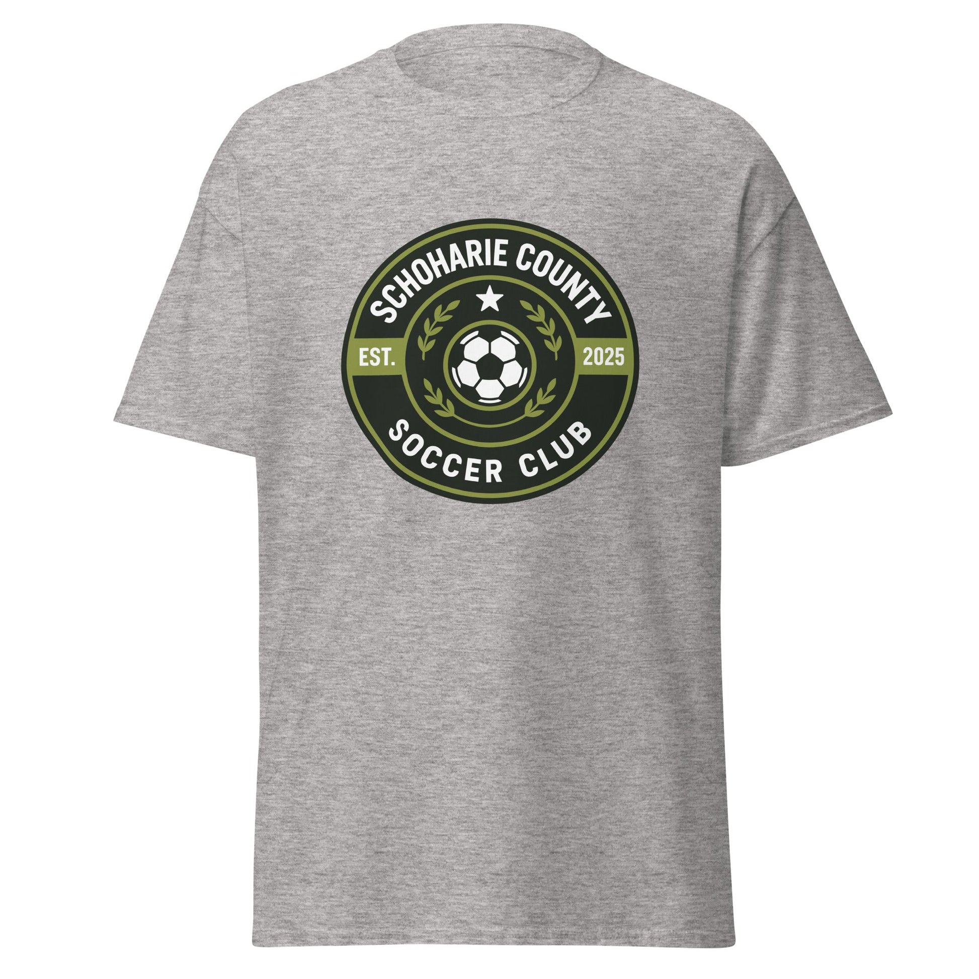 Classic | T-Shirt | Schoharie County Soccer Club | Badge Logo