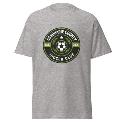 Classic | T-Shirt | Schoharie County Soccer Club | Badge Logo
