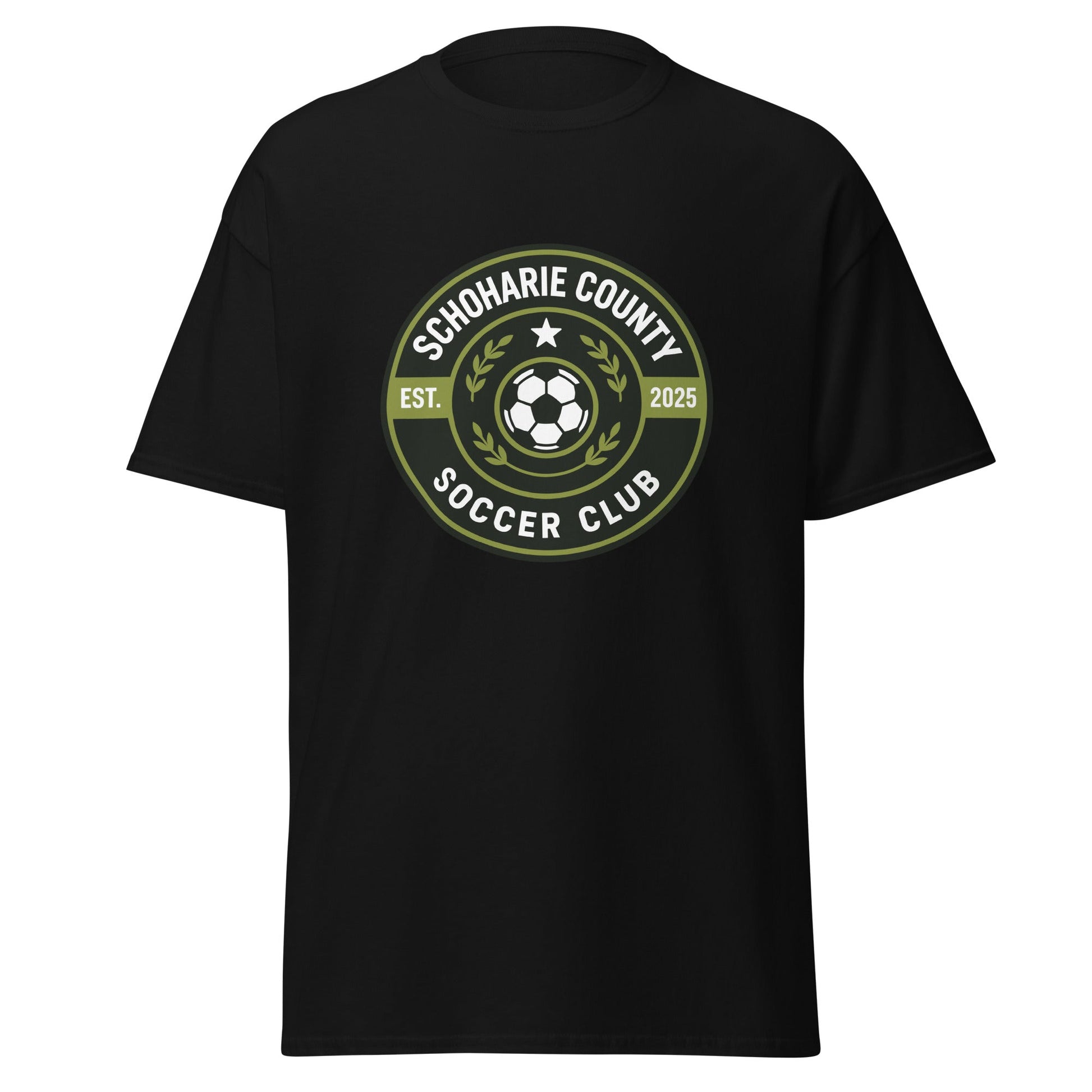 Classic | T-Shirt | Schoharie County Soccer Club | Badge Logo