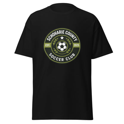 Classic | T-Shirt | Schoharie County Soccer Club | Badge Logo