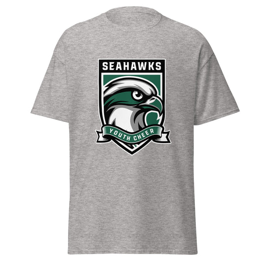 Classic | T-Shirt | Seahawks Youth Cheer | Shield Logo