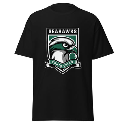 Classic | T-Shirt | Seahawks Youth Cheer | Shield Logo