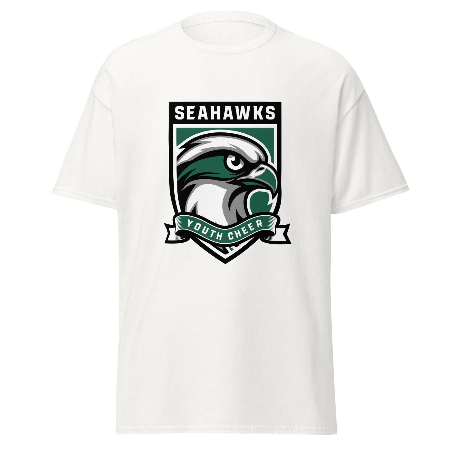Classic | T-Shirt | Seahawks Youth Cheer | Shield Logo