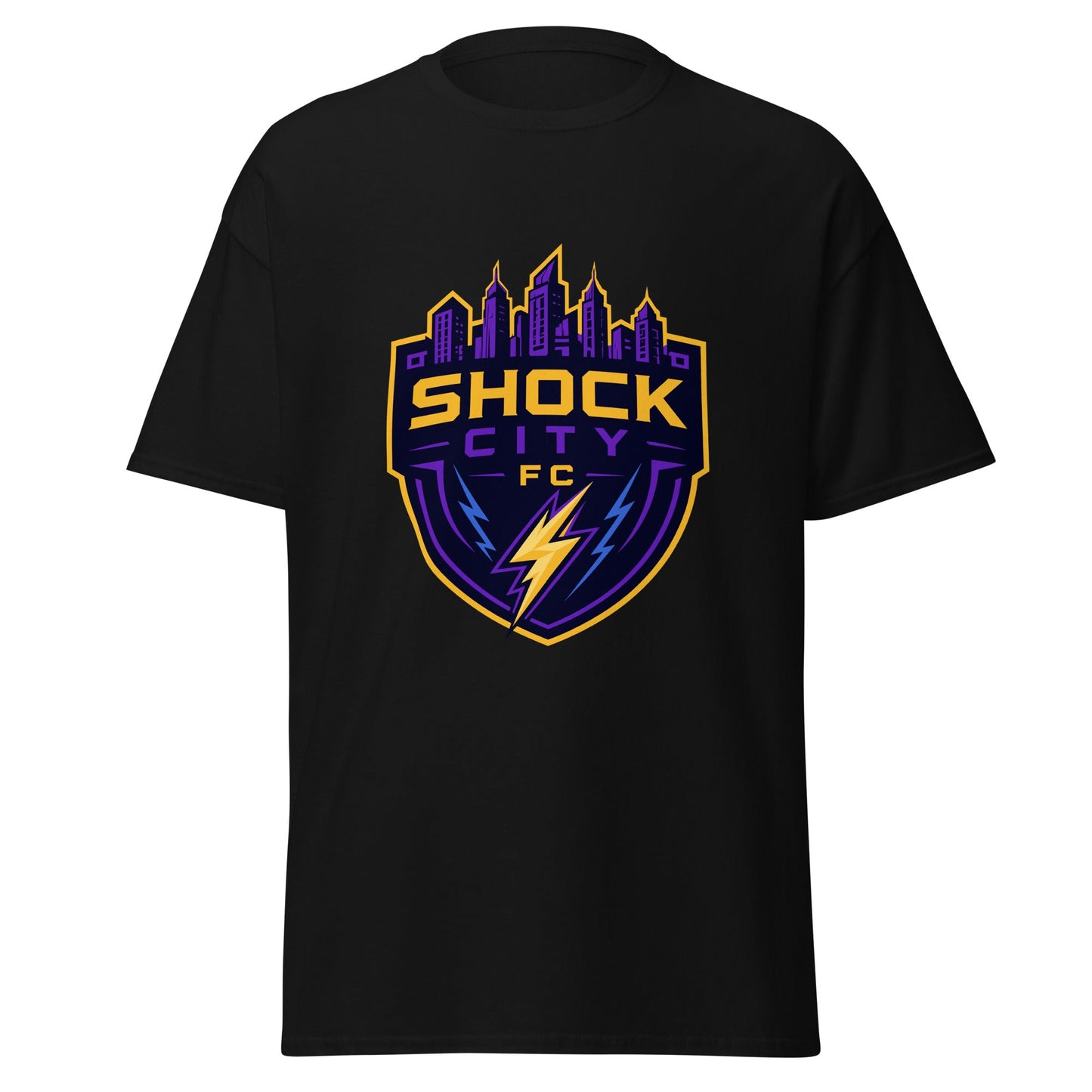 Classic | T-Shirt | Shock City FC | Crest Logo