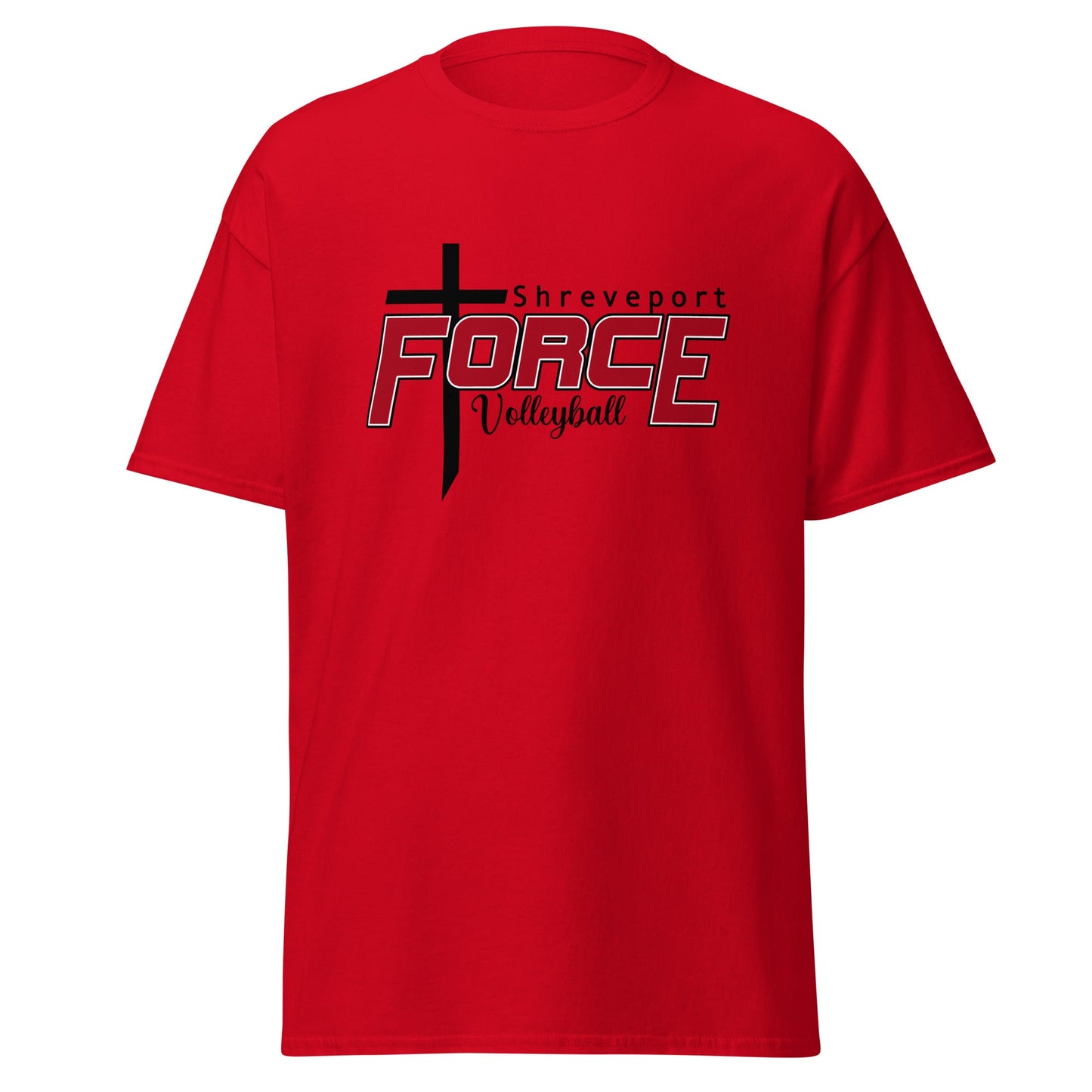 Classic | T-Shirt | Shreveport Force Volleyball | Crest Logo