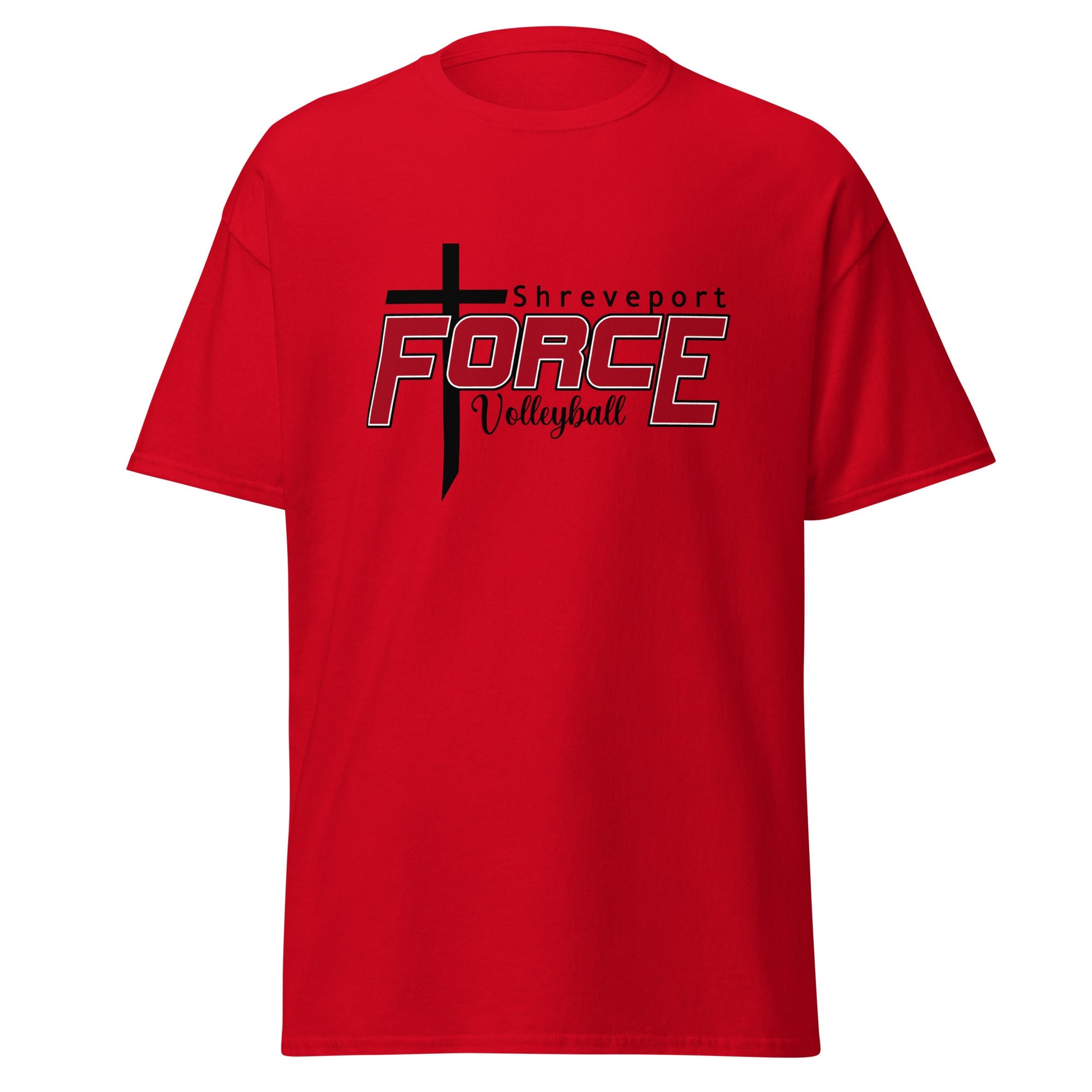 Classic | T-Shirt | Shreveport Force Volleyball | Crest Logo