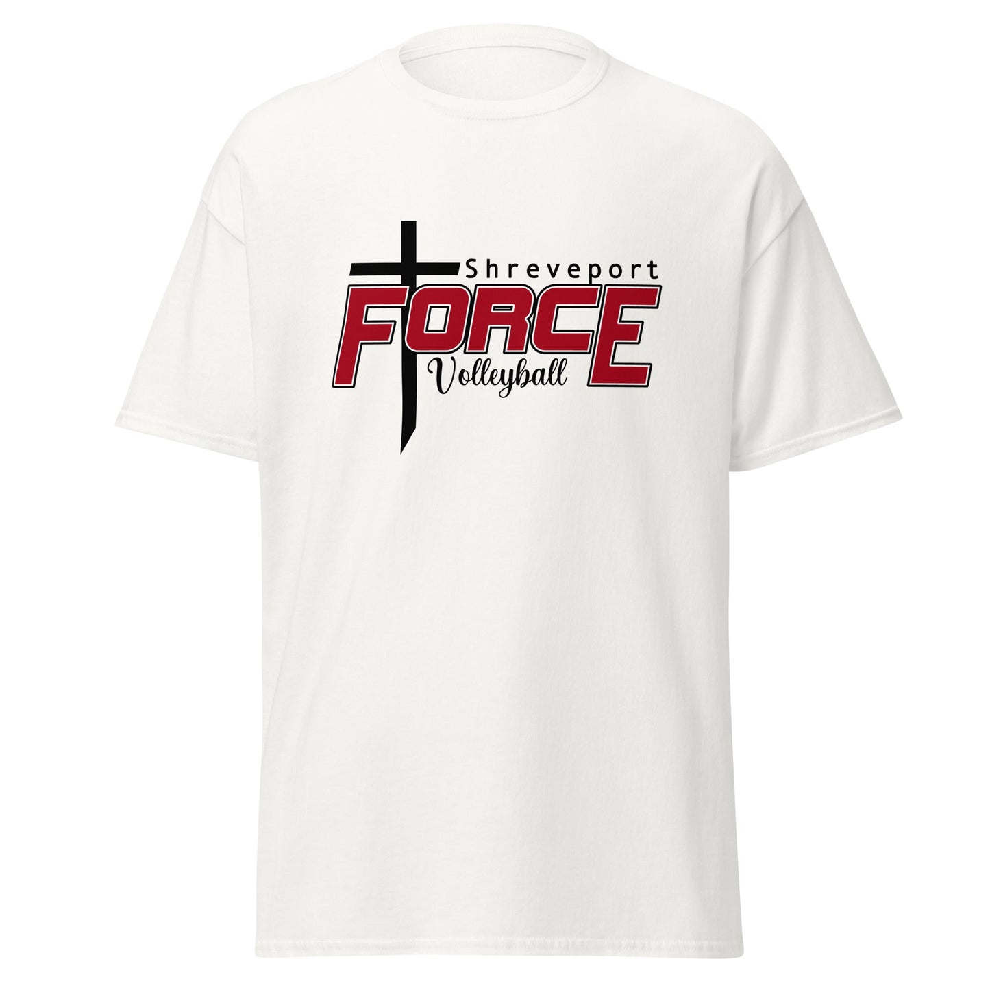 Classic | T-Shirt | Shreveport Force Volleyball | Crest Logo
