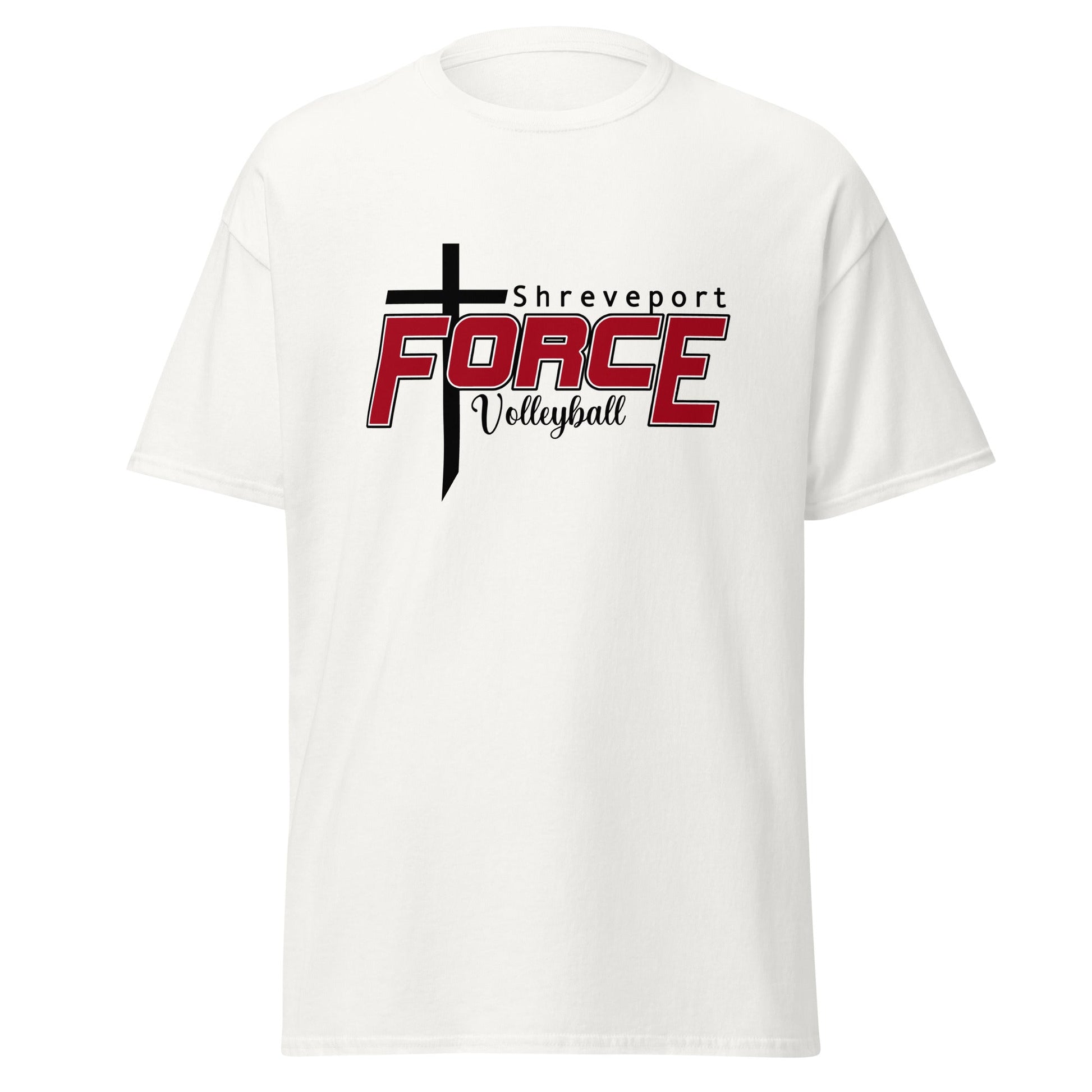Classic | T-Shirt | Shreveport Force Volleyball | Crest Logo