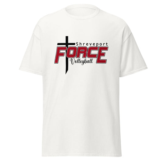 Classic | T-Shirt | Shreveport Force Volleyball | Crest Logo