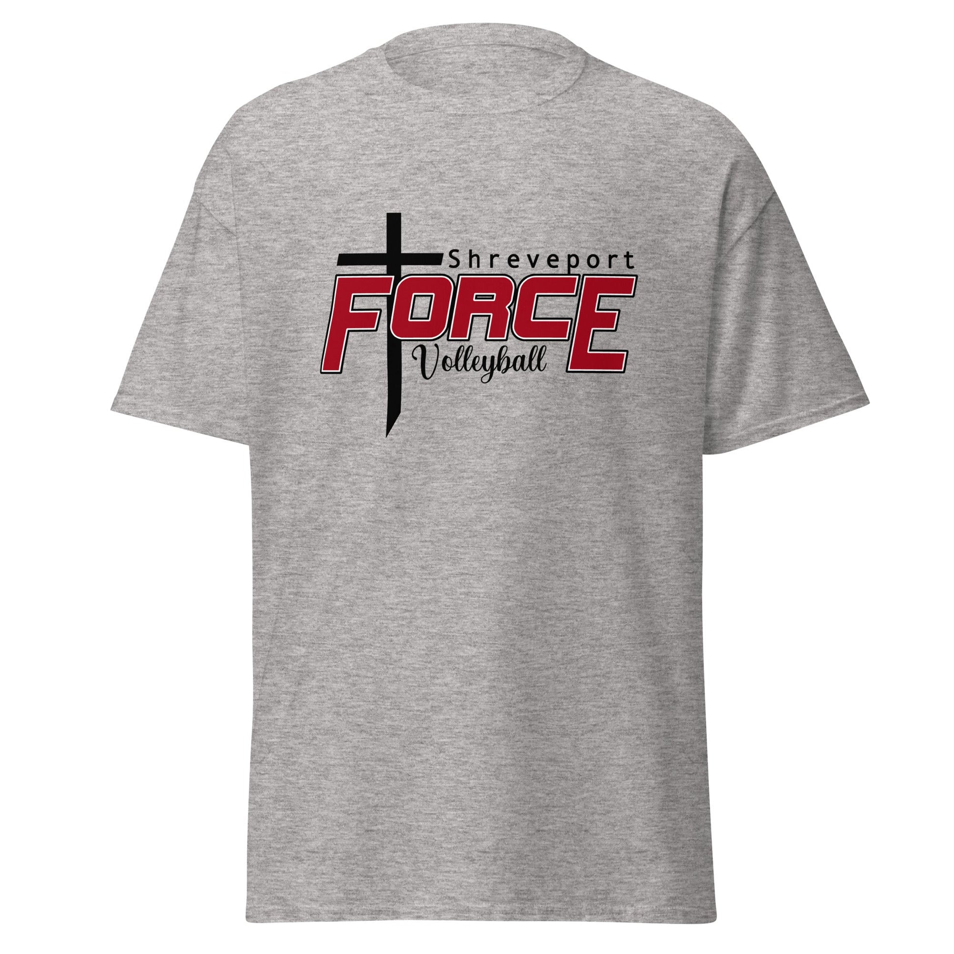 Classic | T-Shirt | Shreveport Force Volleyball | Crest Logo
