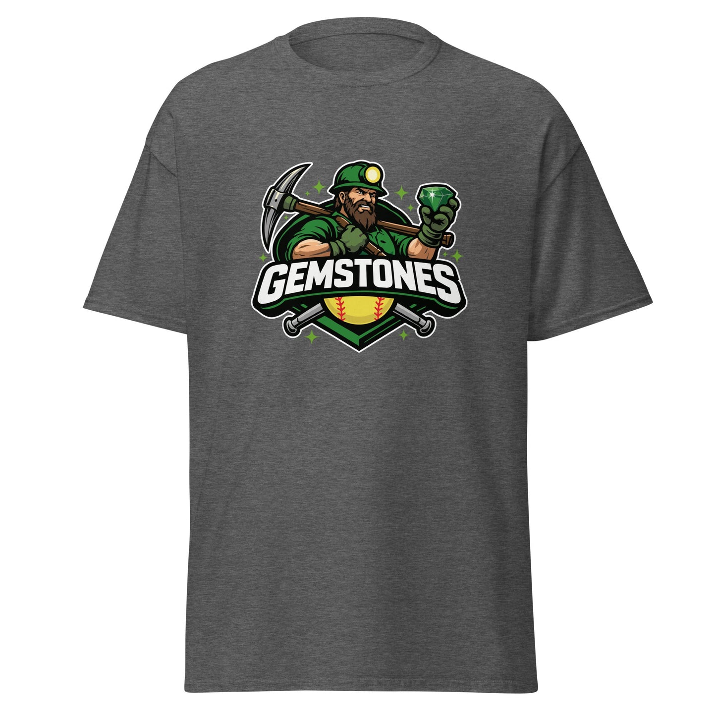 Classic | T-Shirt | Silver Valley Gemstones | Emerald Valley Logo