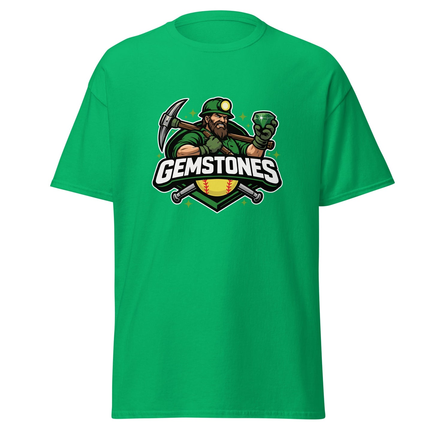 Classic | T-Shirt | Silver Valley Gemstones | Emerald Valley Logo
