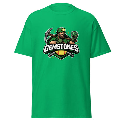 Classic | T-Shirt | Silver Valley Gemstones | Emerald Valley Logo