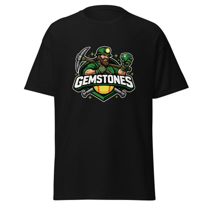 Classic | T-Shirt | Silver Valley Gemstones | Emerald Valley Logo