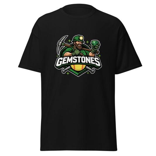 Classic | T-Shirt | Silver Valley Gemstones | Emerald Valley Logo