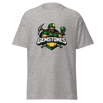Classic | T-Shirt | Silver Valley Gemstones | Emerald Valley Logo