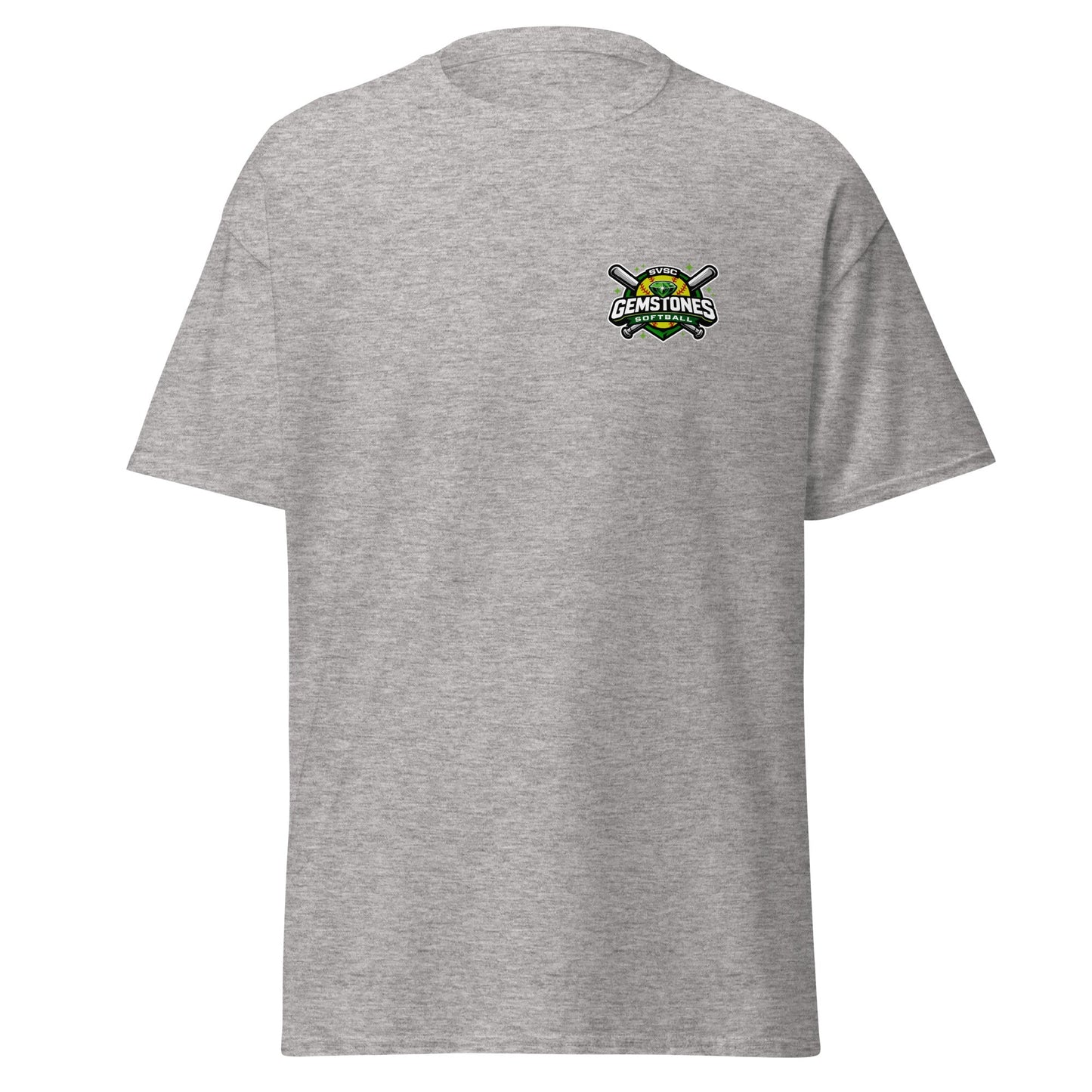 Classic | T-Shirt | Silver Valley Gemstones | Vanguard Logo
