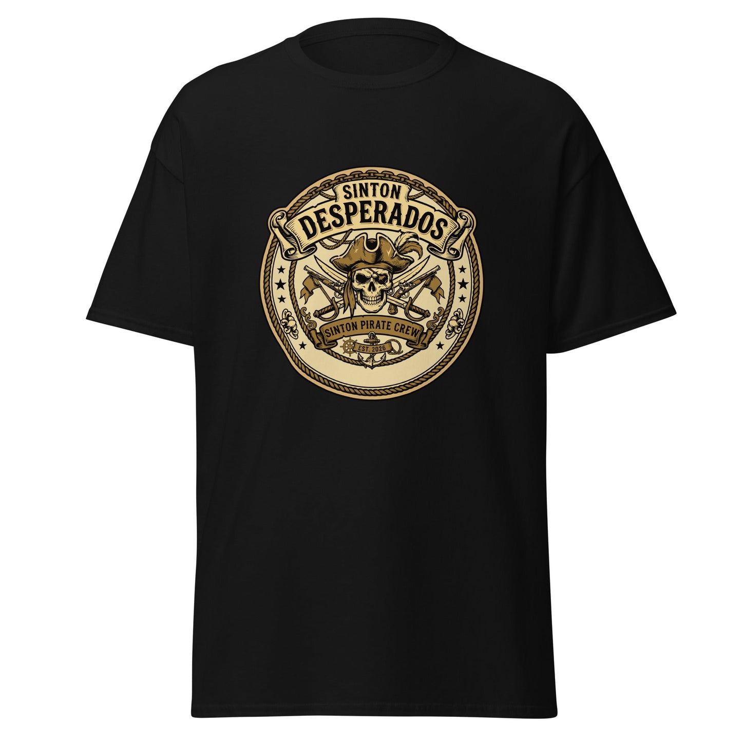 Classic | T-Shirt | Sinton Desperados Baseball | Badge Logo