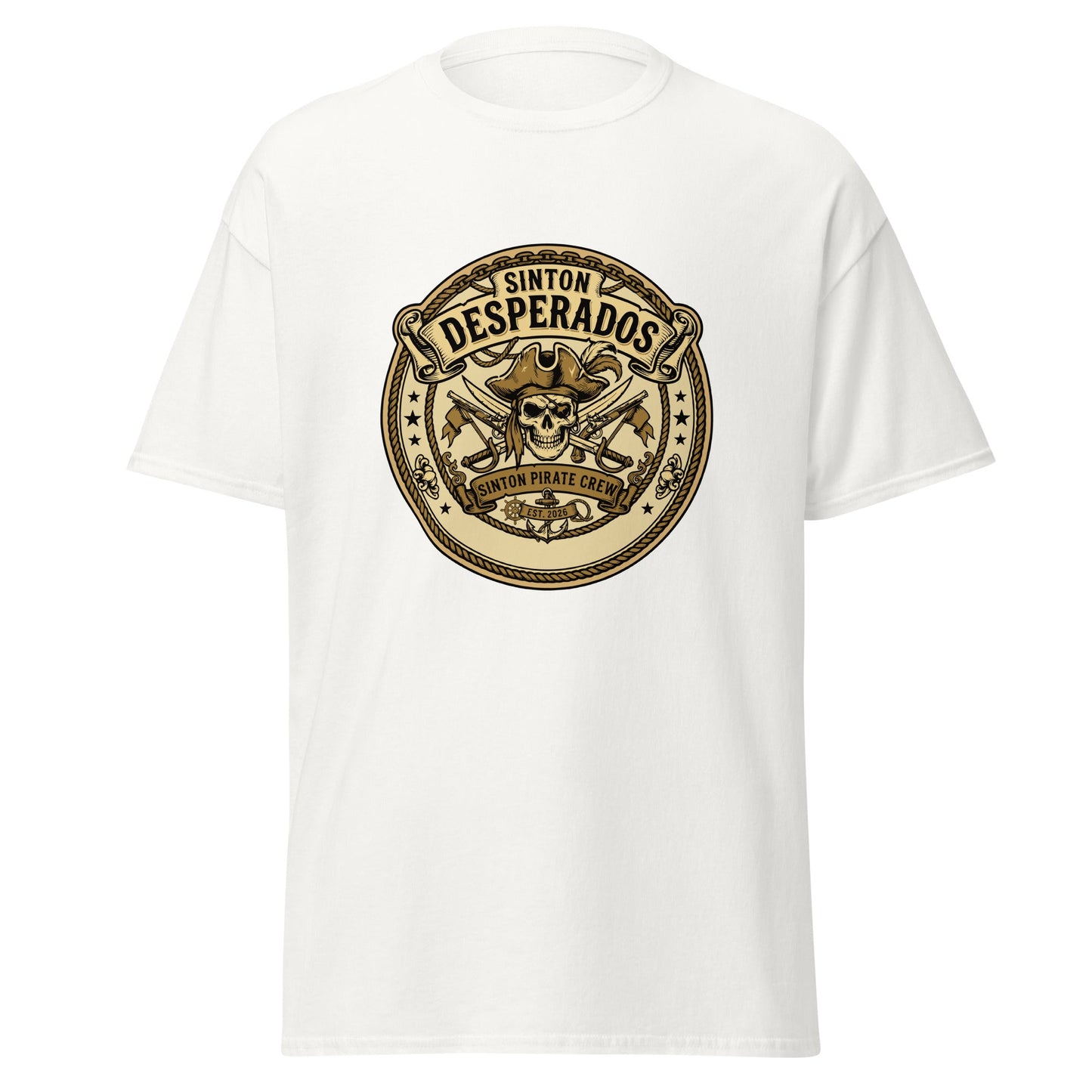 Classic | T-Shirt | Sinton Desperados Baseball | Badge Logo