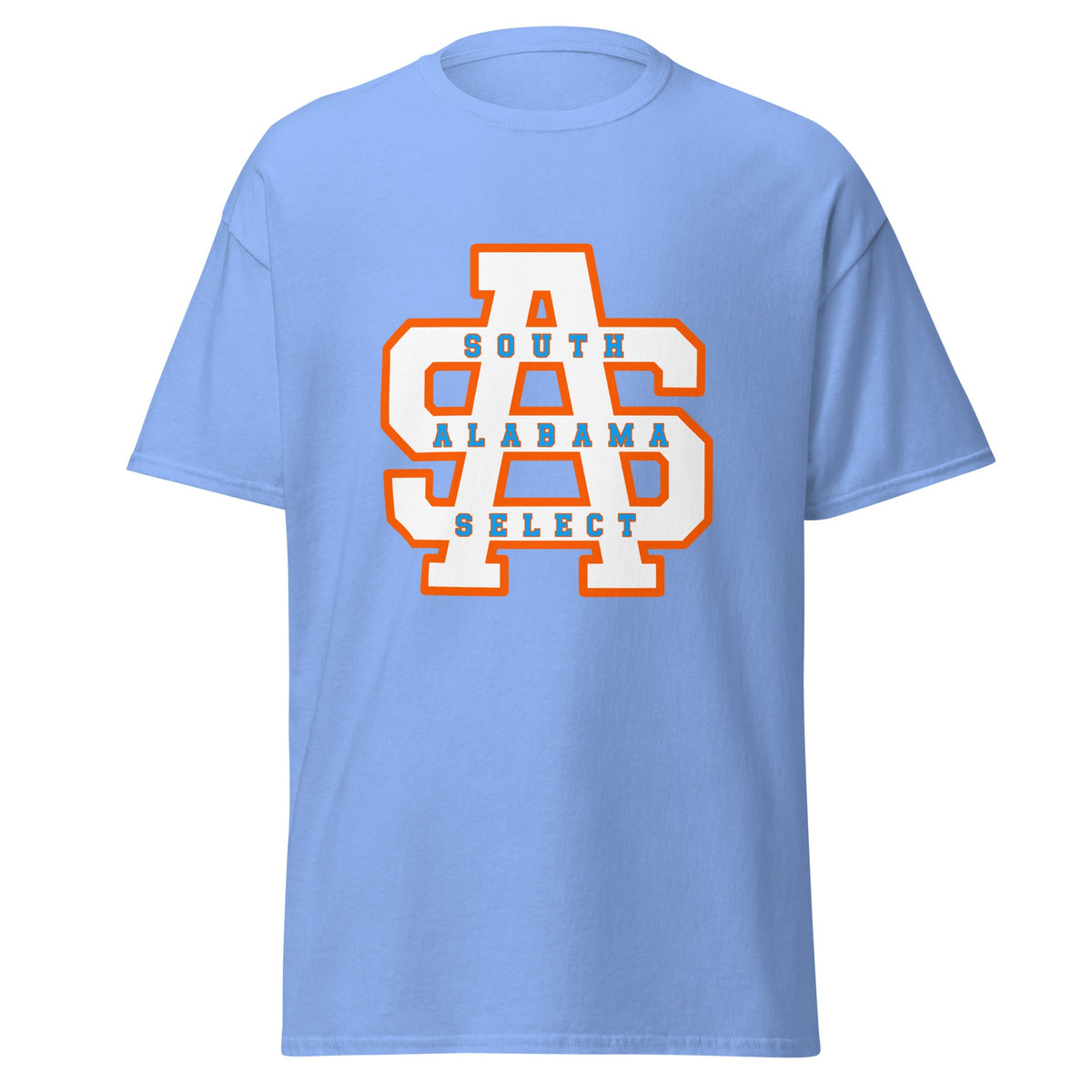 Classic | T-Shirt | South Alabama Select 8U | Letter Crest Logo