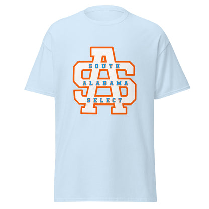 Classic | T-Shirt | South Alabama Select 8U | Letter Crest Logo