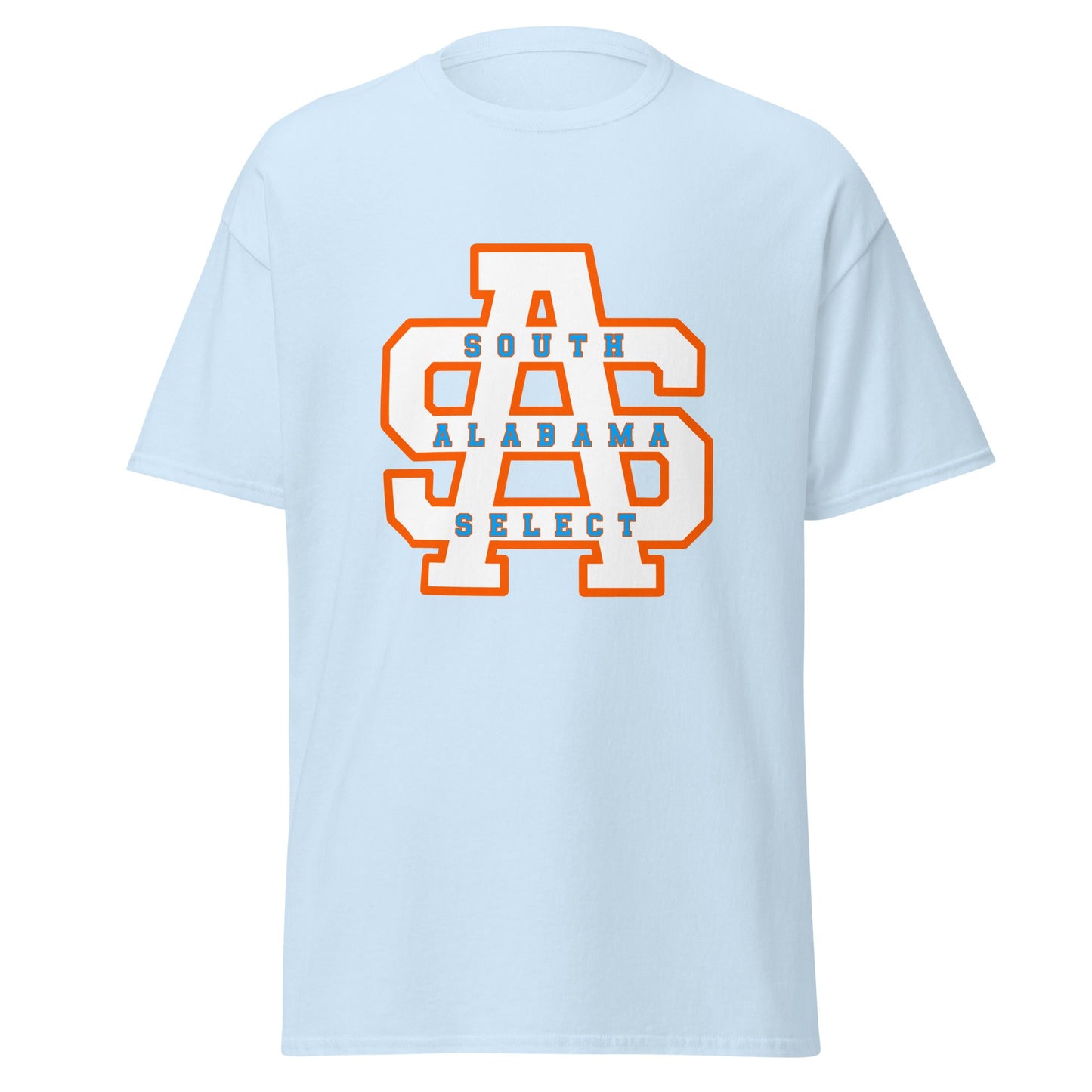 Classic | T-Shirt | South Alabama Select 8U | Letter Crest Logo