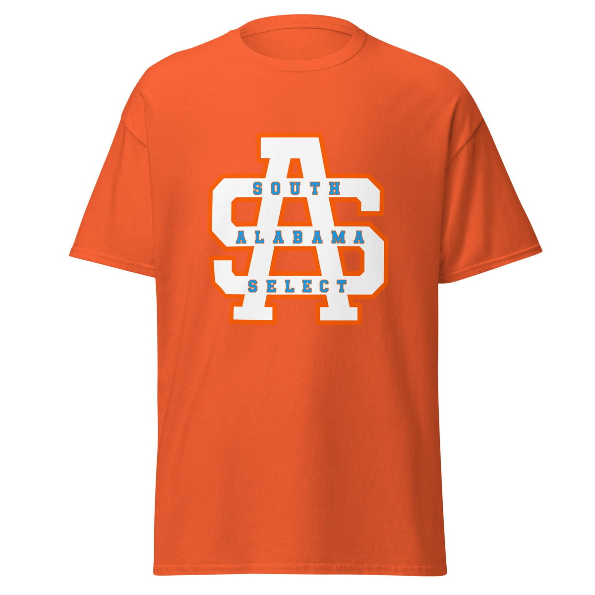 Classic | T-Shirt | South Alabama Select 8U | Letter Crest Logo