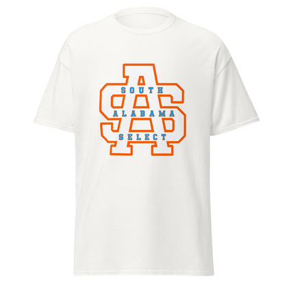 Classic | T-Shirt | South Alabama Select 8U | Letter Crest Logo