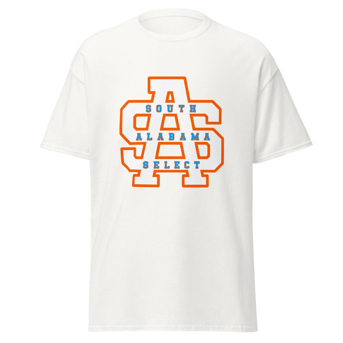 Classic | T-Shirt | South Alabama Select 8U | Letter Crest Logo