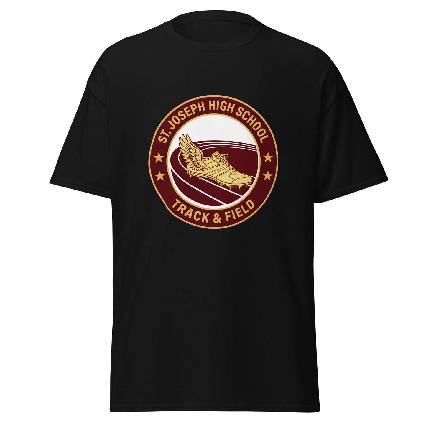 Classic | T-Shirt | St. Joseph High School - Track & Field | Badge Logo