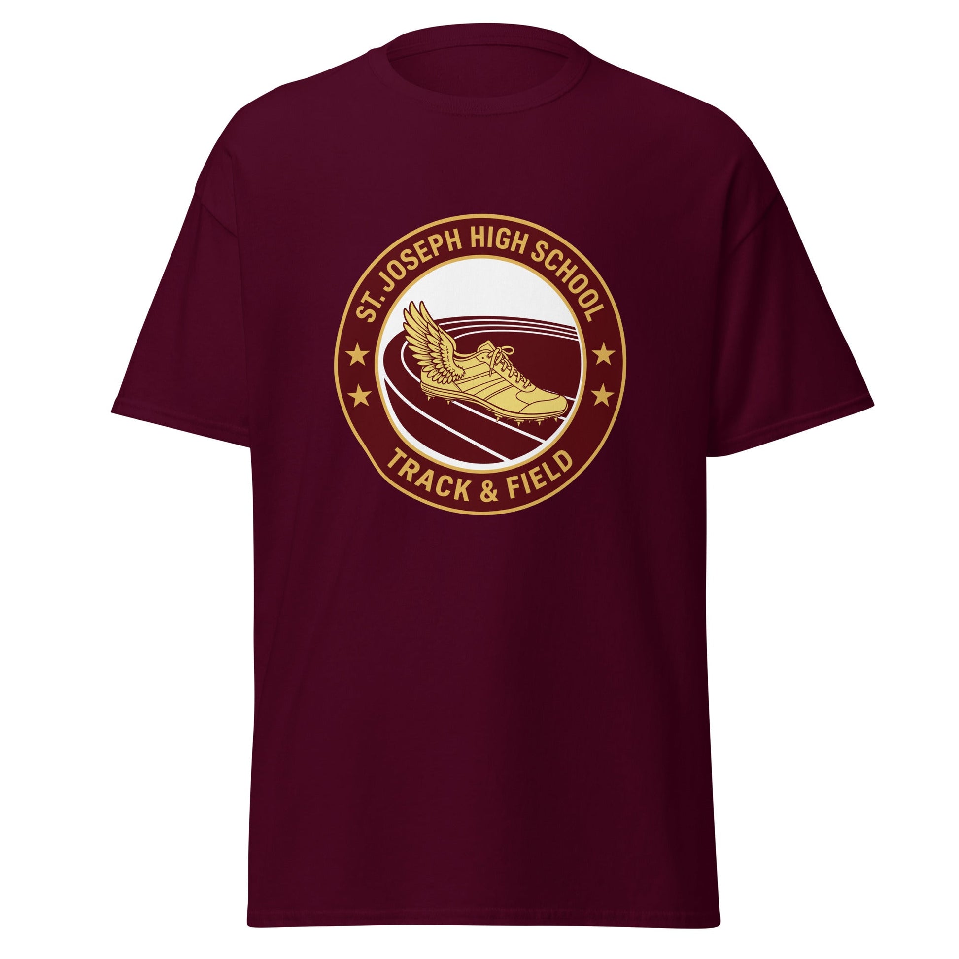 Classic | T-Shirt | St. Joseph High School - Track & Field | Badge Logo