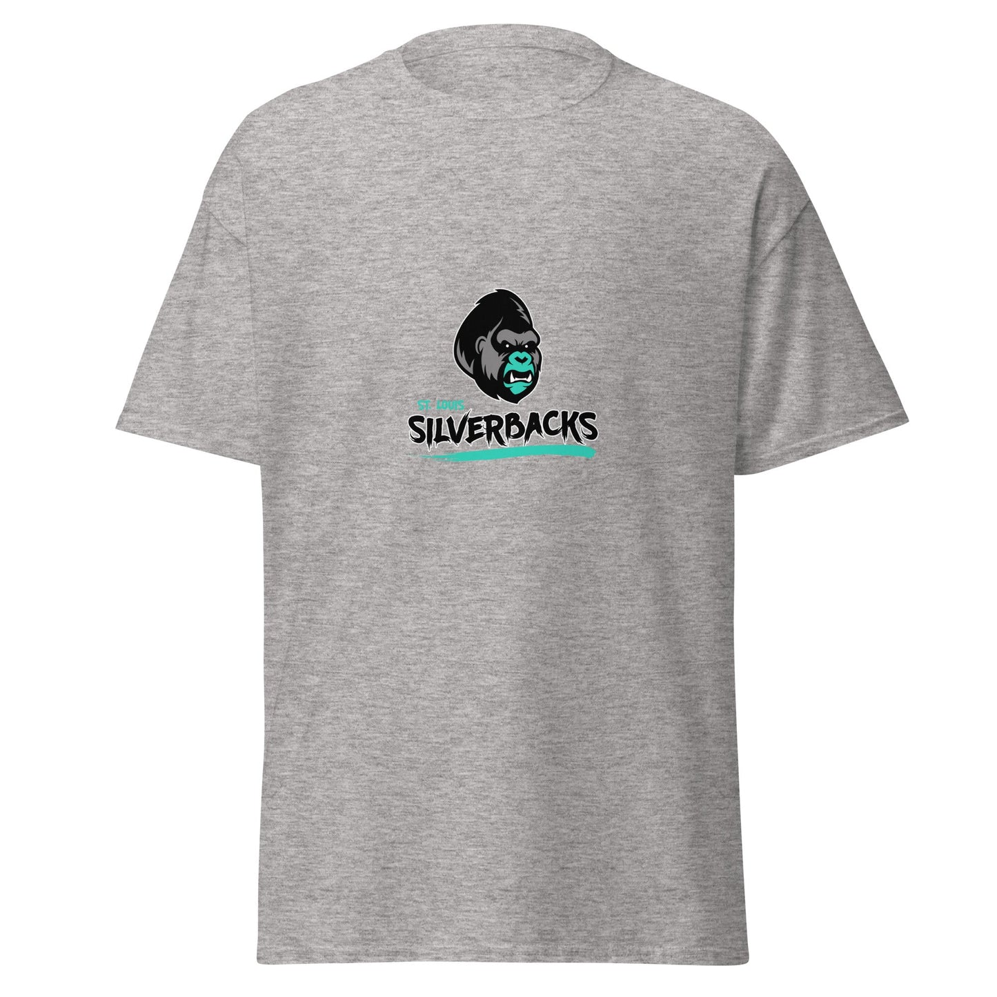 Classic | T-Shirt | St. Louis Silverbacks Women’s Football Team | Mascot Logo