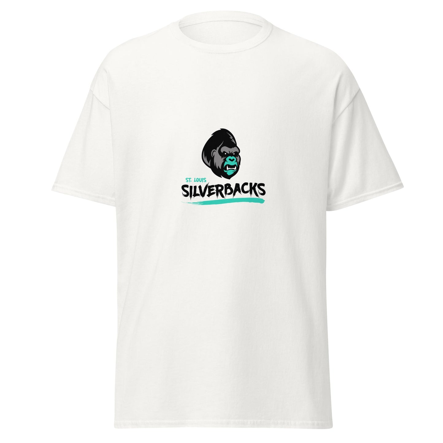 Classic | T-Shirt | St. Louis Silverbacks Women’s Football Team | Mascot Logo